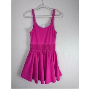 Big Water Blue Sky Hot Pink Athletic Romper Womens Size Large